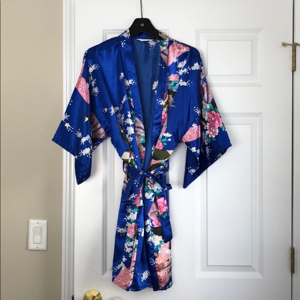Blue robe